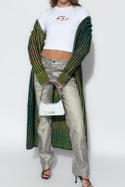 Diesel BIAŁY Bluza `F-SLIMMY-OD`