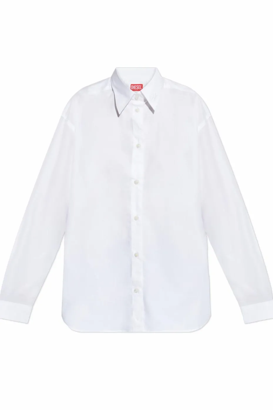 Diesel BIAŁY Koszula ` S-SIMPLY-C`