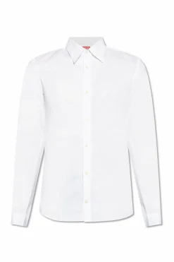Diesel BIAŁY Koszula `S-FITTY-A`