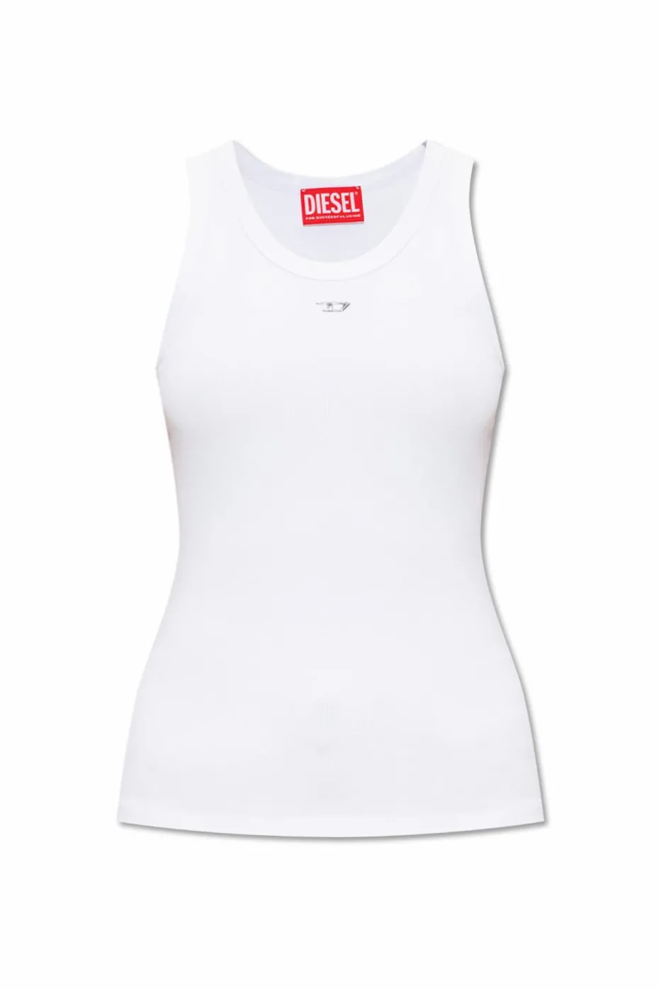 Diesel BIAŁY Top `T-ANKY-DSILVER`