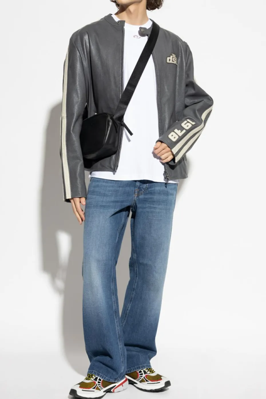 Diesel BIAŁY T-shirt `T-ADJUST-MAREY`