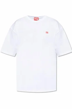 Diesel BIAŁY T-shirt `T-BOXT-R30`