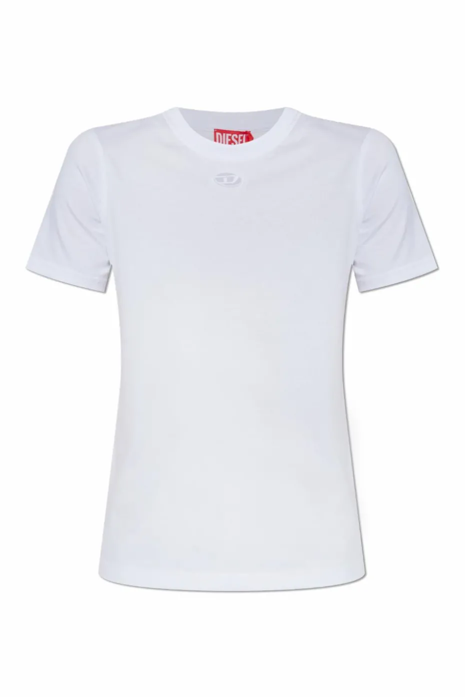 Diesel BIAŁY T-shirt `T-REG-OVALD`