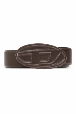 Diesel BRĄZOWY Pasek ` B-1DR SCRATCH`