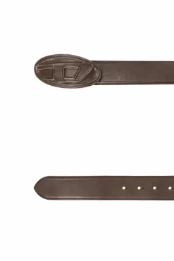 Diesel BRĄZOWY Pasek ` B-1DR SCRATCH`