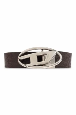 Diesel BRĄZOWY Pasek `Oval`