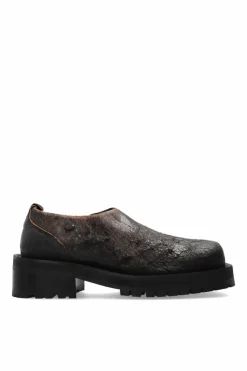 Diesel BRĄZOWY Skórzane buty `D-TEXAN`