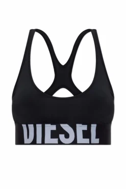 Diesel CZARNY Biustonosz sportowy `ALLISON-D-POP`