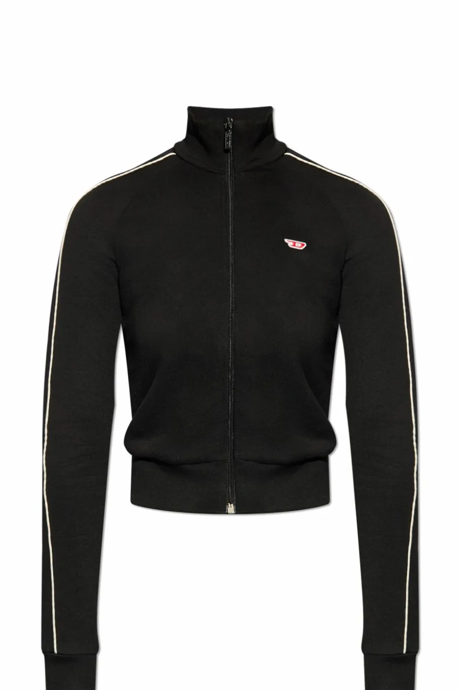 Diesel CZARNY Bluza `F-JAMILA-PIPING-D`