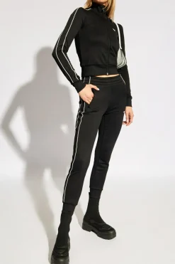 Diesel CZARNY Bluza `F-JAMILA-PIPING-D`