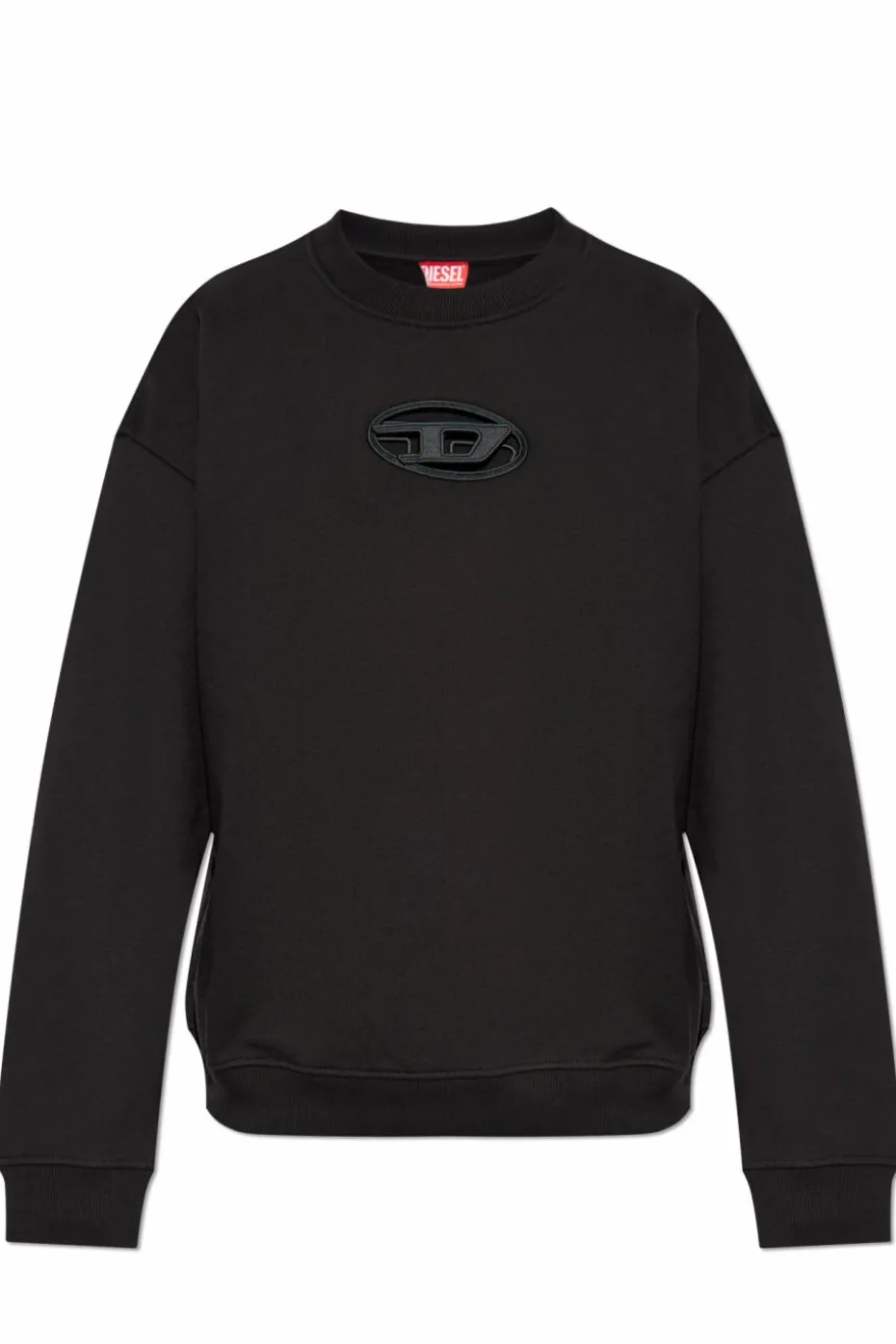 Diesel CZARNY Bluza `S-BOXT-OD`