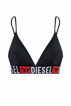 Diesel CZARNY Góra od kostiumu kąpielowego `BFB-BRA-EL`