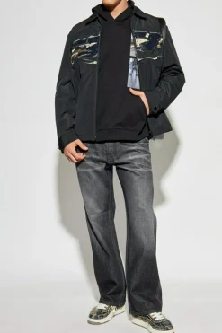 Diesel CZARNY Jeansy `1980 D-EEPER`