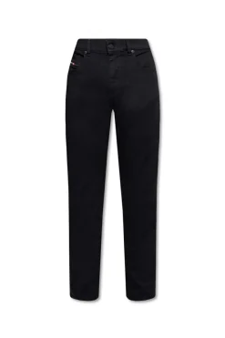 Diesel CZARNY Jeansy ‘2019 D-Strukt’ typu ‘slim’