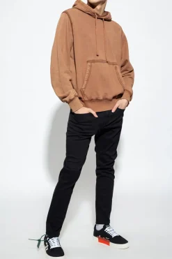 Diesel CZARNY Jeansy ‘2019 D-Strukt’ typu ‘slim’