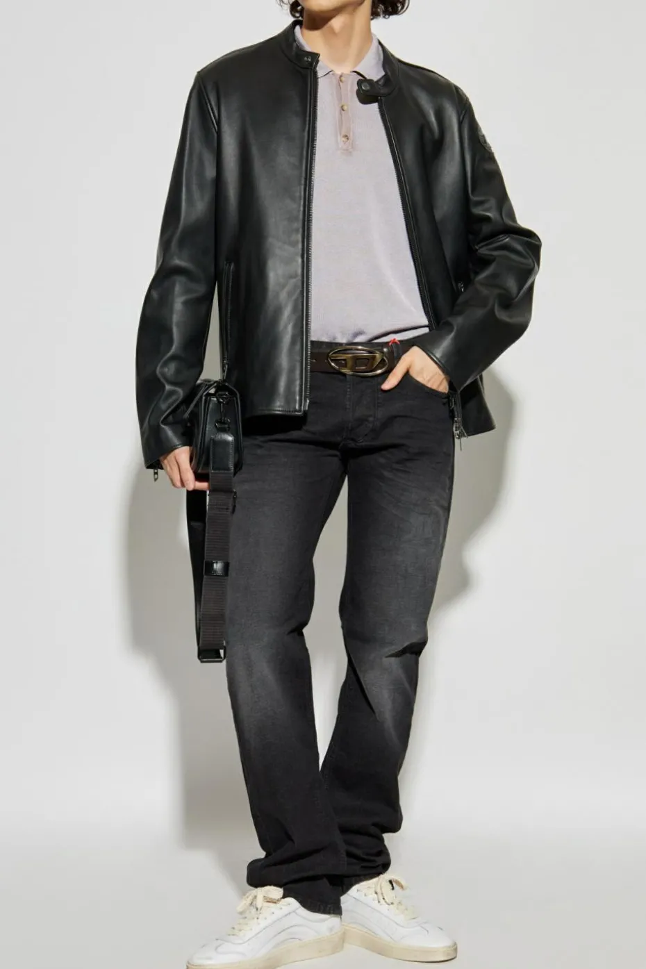 Diesel CZARNY Jeansy `1985 LARKEE `