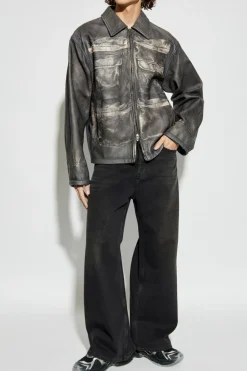 Diesel CZARNY Jeansy `D-RISE`