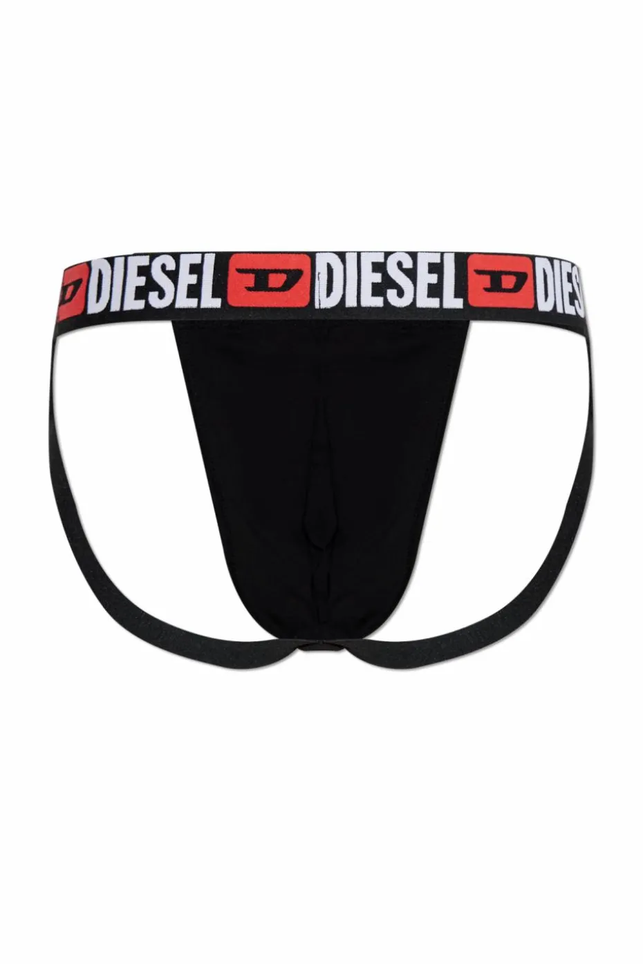 Diesel CZARNY Jockstrapy z logo `JOCKY-D-CORE`
