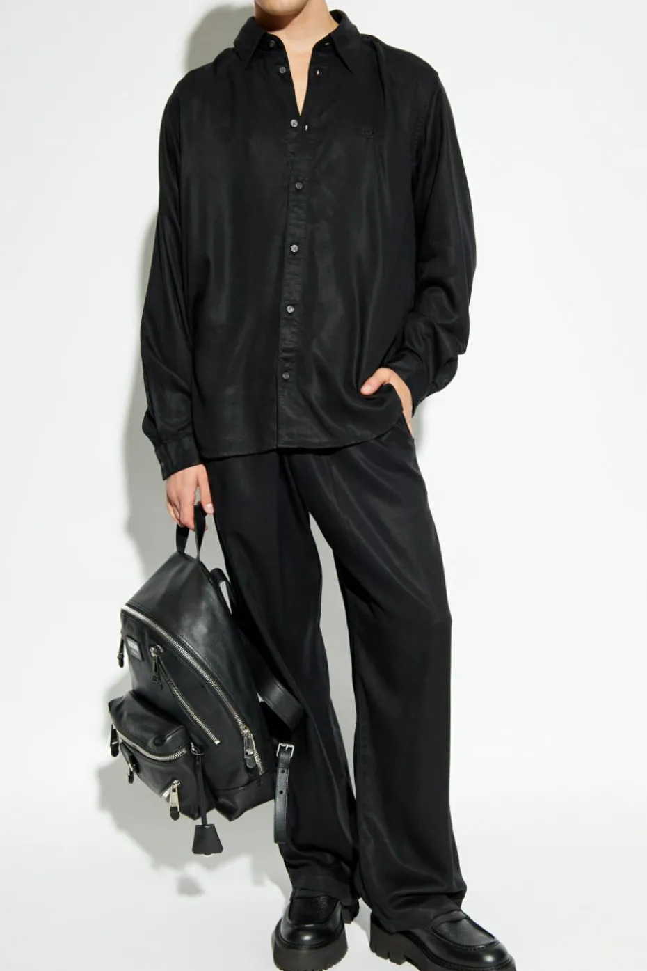 Diesel CZARNY Koszula ‘S-SIMPLY-C’