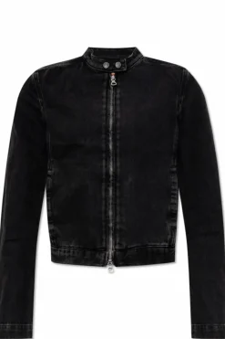 Diesel CZARNY Kurtka `DE-MORNIN`