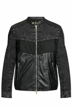 Diesel CZARNY Kurtka `L-LEOPOL`