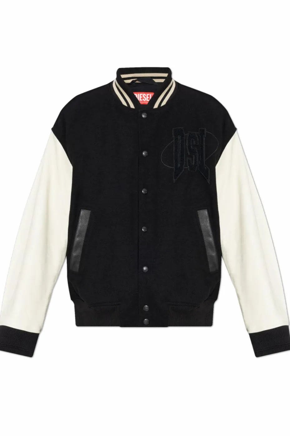 Diesel CZARNY Kurtka `L-NYMAN`