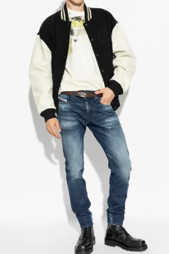 Diesel CZARNY Kurtka `L-NYMAN`