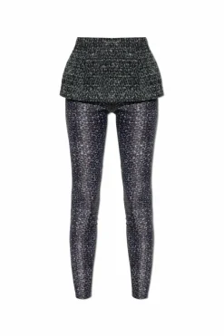 Diesel CZARNY Leginsy `P-HOUR`