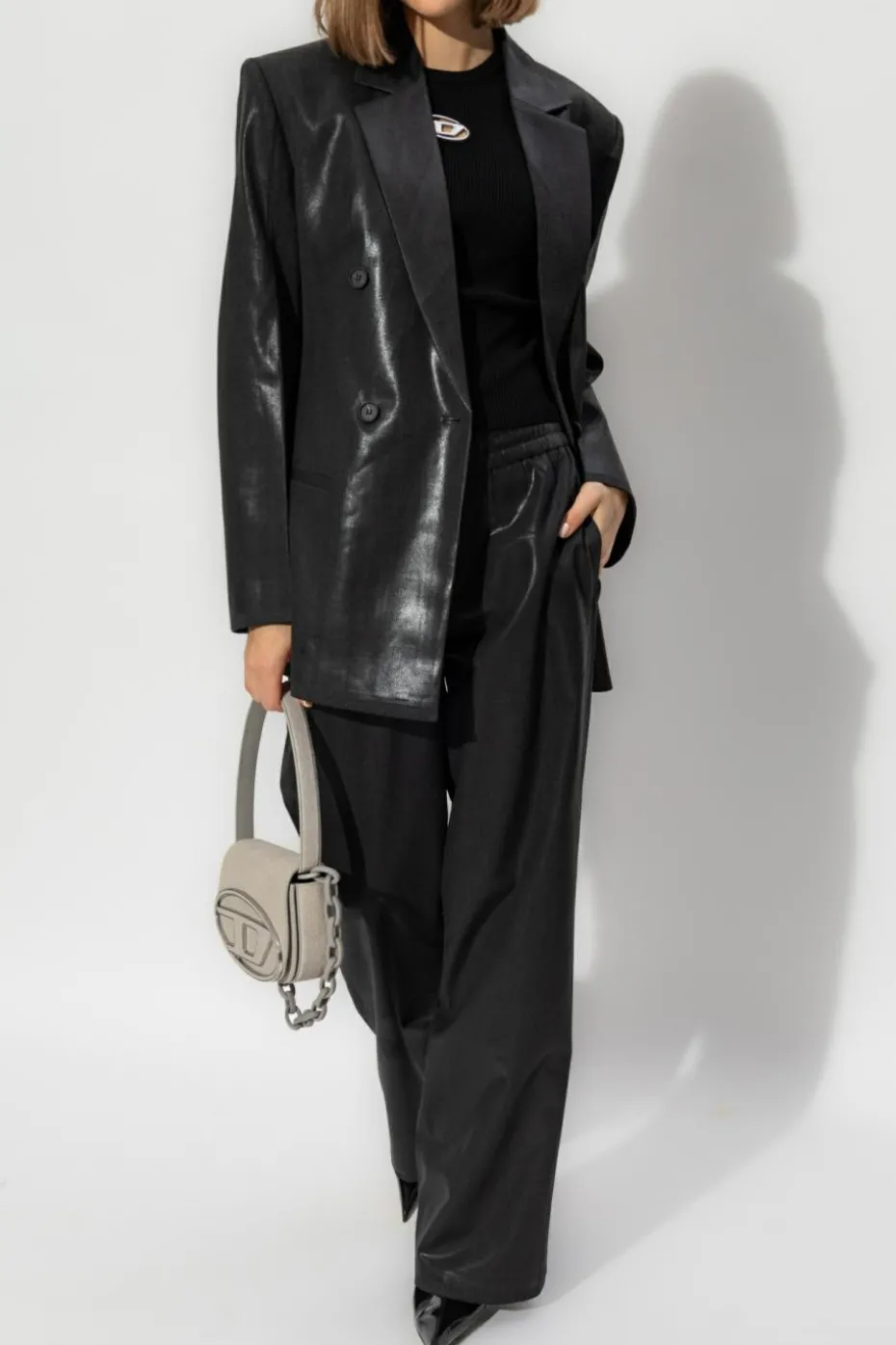Diesel CZARNY Marynarka `G-ALLANT`