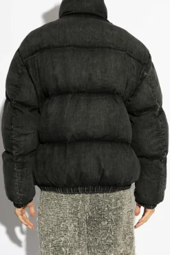Diesel CZARNY Ocieplana kurtka ‘W-MONS-A’