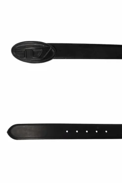 Diesel CZARNY Pasek ` B-1DR SCRATCH`