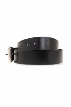Diesel CZARNY Pasek ‘B-GLOSSY LOOP’
