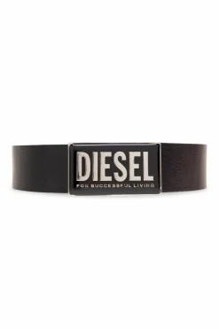 Diesel CZARNY Pasek ‘B-GLOSSY II’