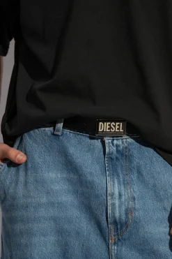 Diesel CZARNY Pasek ‘B-GLOSSY II’