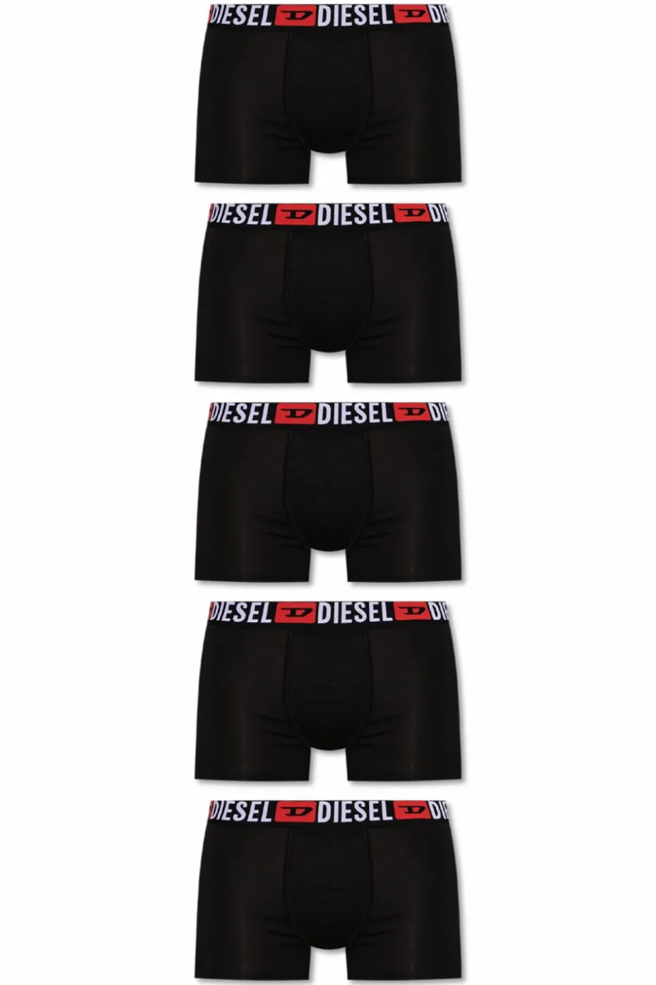 Diesel CZARNY Pięciopak bokserek