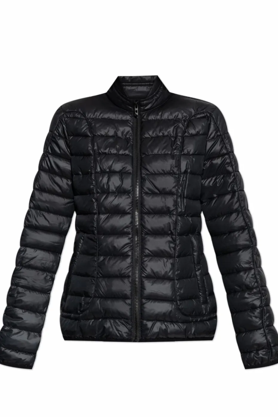 Diesel CZARNY Pikowana kurtka `W-PILOT-FEM`