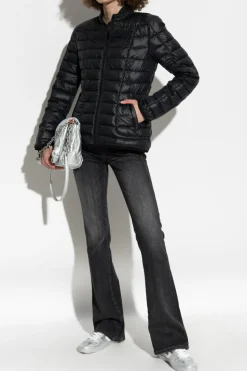 Diesel CZARNY Pikowana kurtka `W-PILOT-FEM`