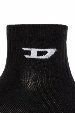 Diesel CZARNY Skarpety `SKM-D-ANKLE -9`