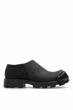 Diesel CZARNY Skórzane buty ‘D-HAMMER’