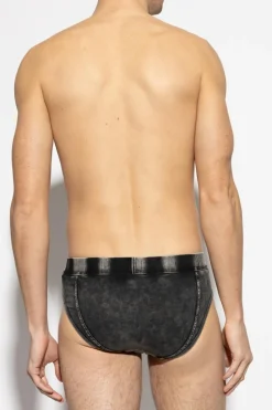 Diesel CZARNY Slipy `ANDRE-DNM`