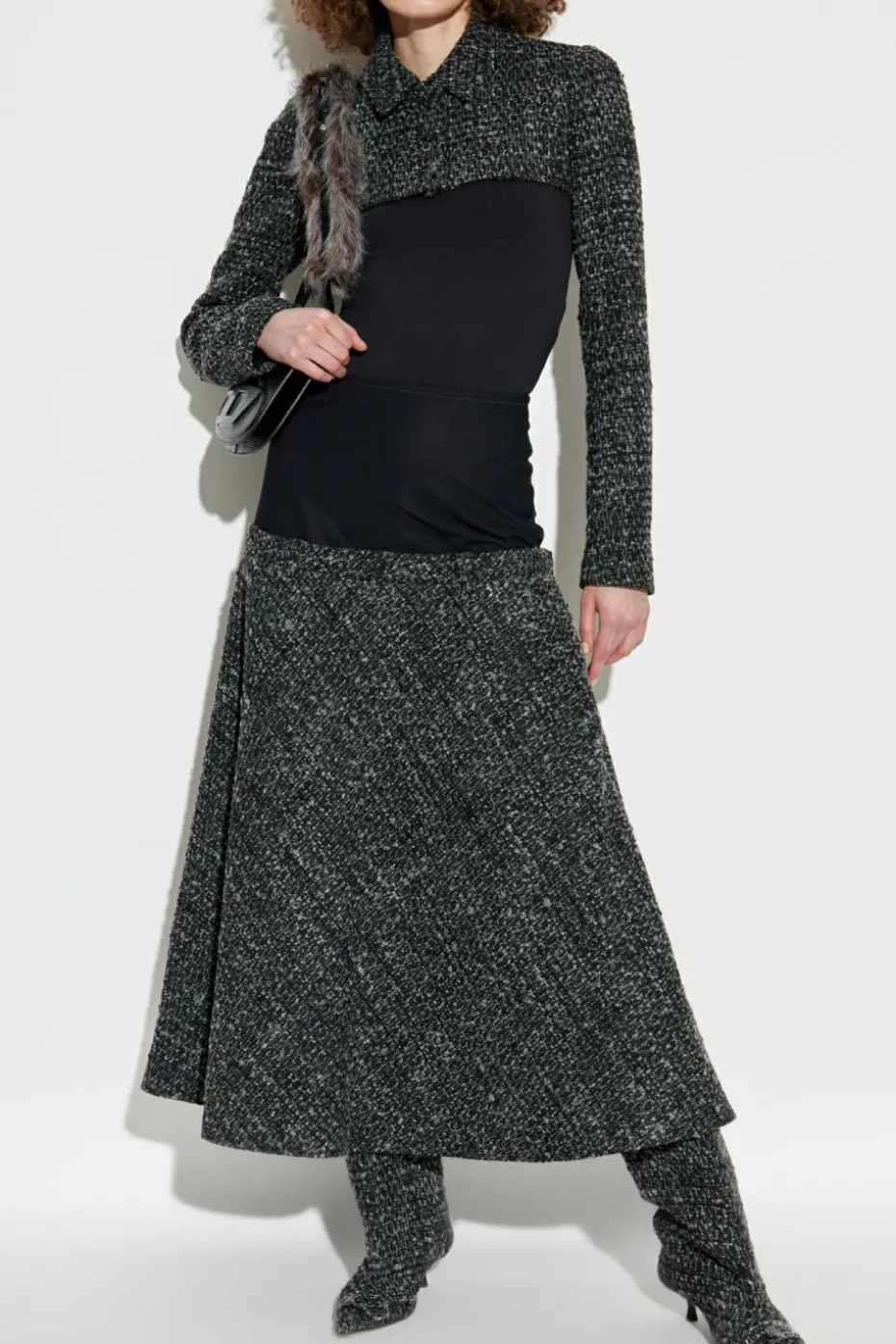 Diesel CZARNY Spódnica `O-GRACE`