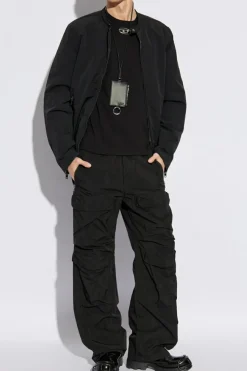 Diesel CZARNY Spodnie `P-DANZEL`