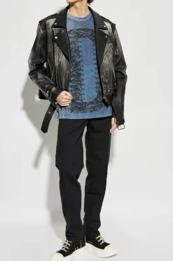 Diesel CZARNY Spodnie `P-DEFINITIVE`