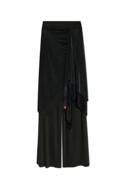 Diesel CZARNY Spodnie `P-FRIZZA-PLAIN`