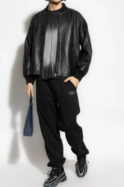Diesel CZARNY Spodnie `P-MARKY-OD`