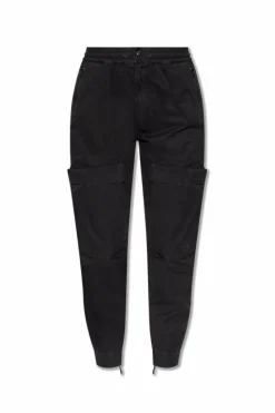Diesel CZARNY Spodnie `P-RIDE-Q3`