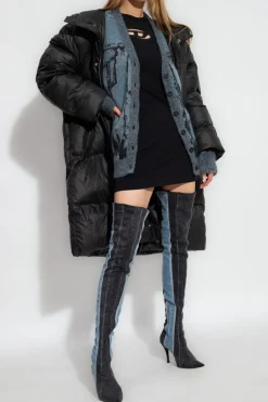 Diesel CZARNY Sukienka ‘D-ANGIEL’