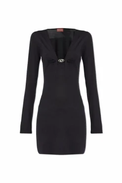 Diesel CZARNY Sukienka `M-PLACKY`