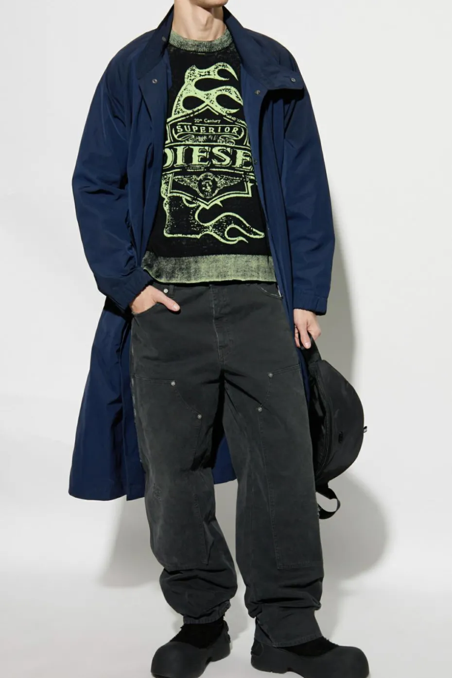 Diesel CZARNY Sweter `K-BELEZ`
