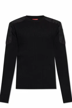 Diesel CZARNY Sweter `K-MARTIN A`